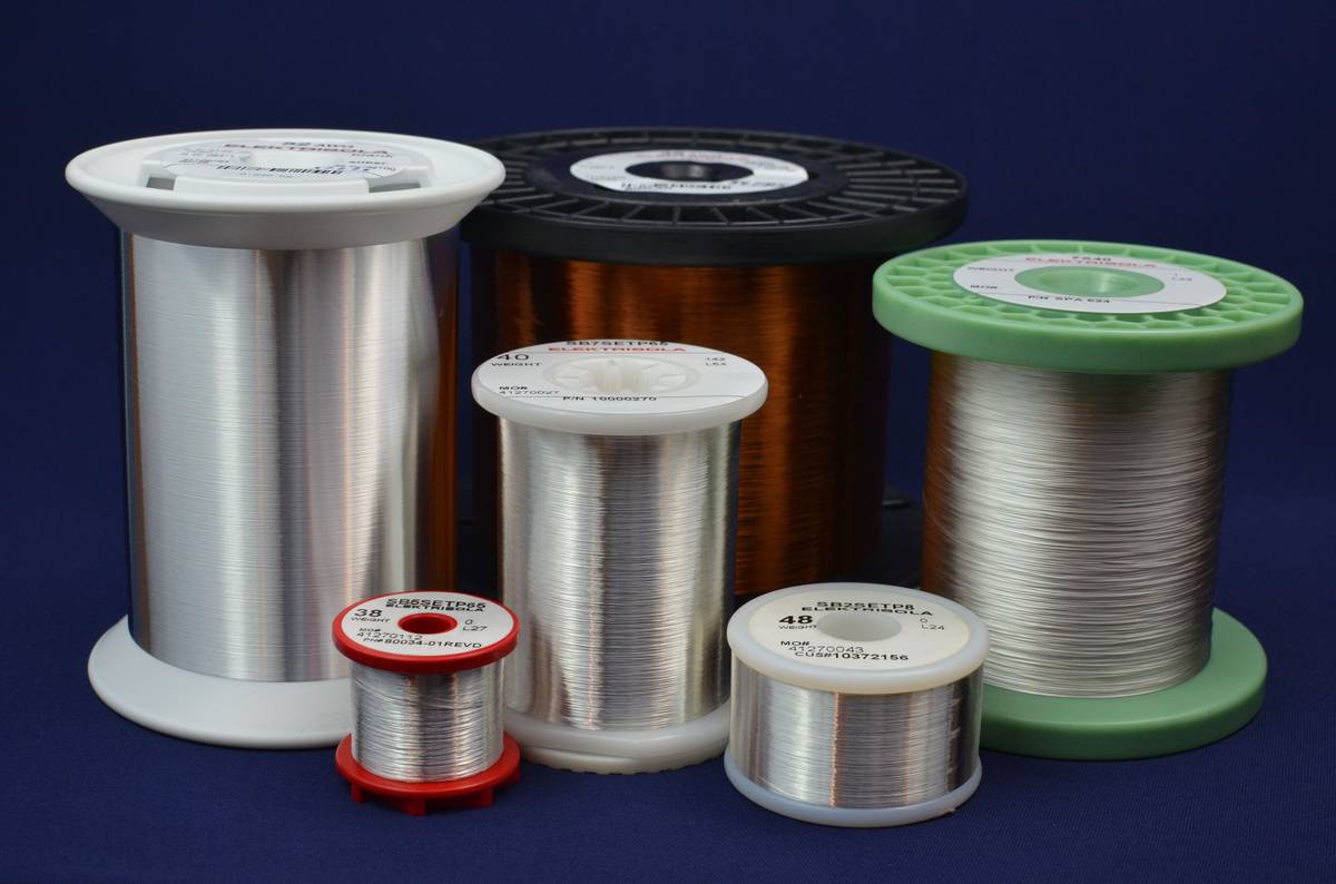 Medical Grade Bare Wire made of different conductors and alloys in several dimensions with optional plating