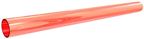 Medical Polyimide Tubing with red Polyimide Layer